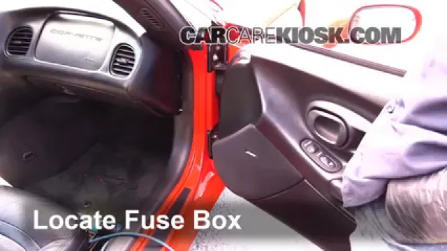 2002 Chevrolet Corvette 5.7L V8 Convertible Fusible (intérieur) Remplacement